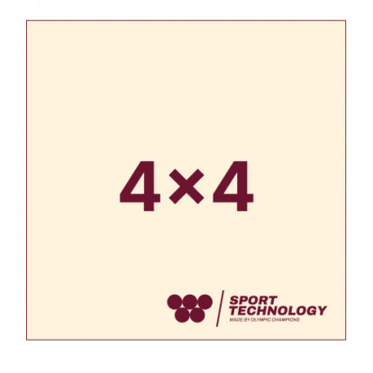 Ковер гимнастический Sport Technology для дома 4х4м